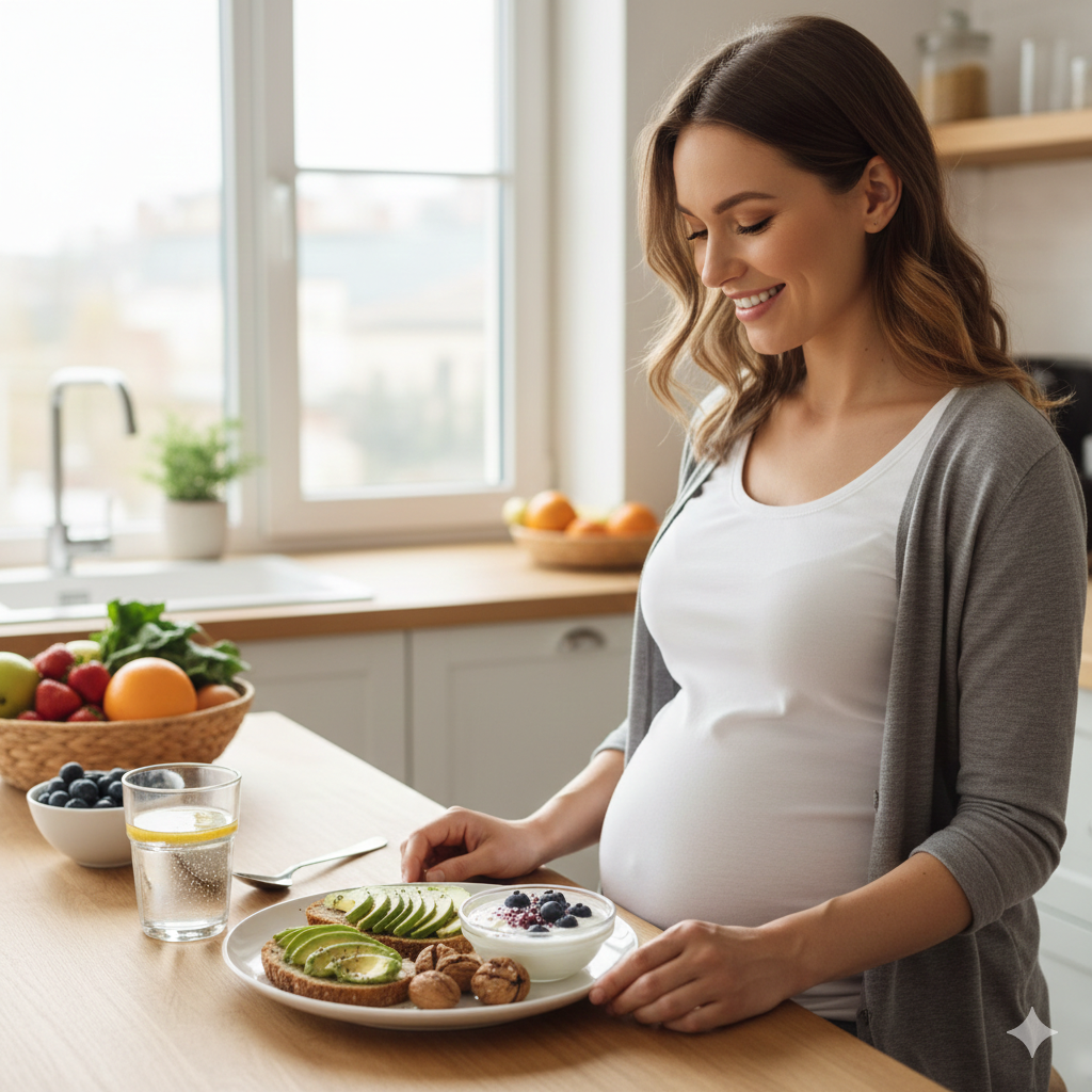 Dieta w ciąży - co jeść w 1 trymestrze ciąży?